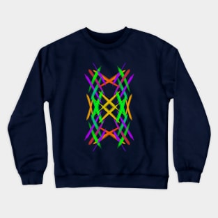 Abstraction brushing Crewneck Sweatshirt